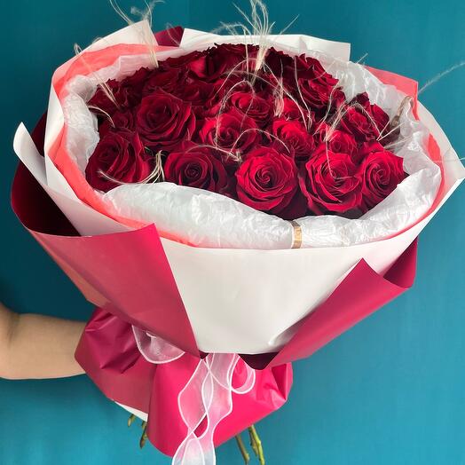 Bouquet of 25 roses