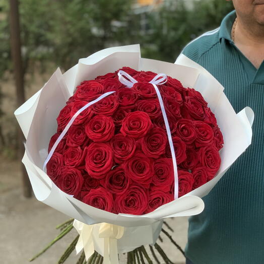 51 red roses
