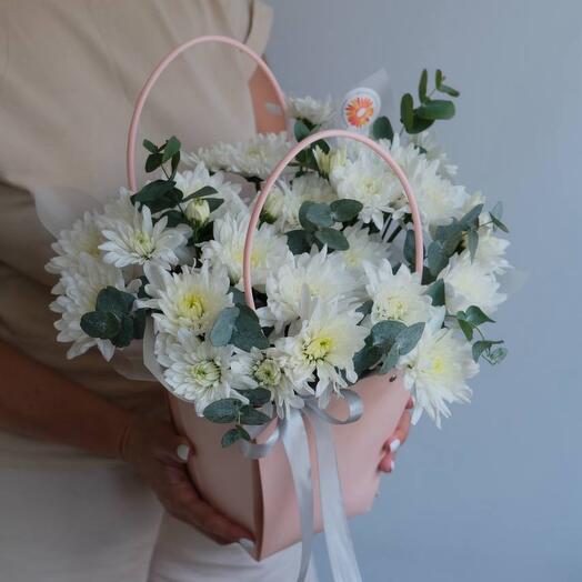 Хризантема в сумочке