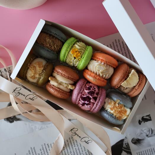 Juego de pasteles de macarrones como regalo macarrones macarrones macarrones