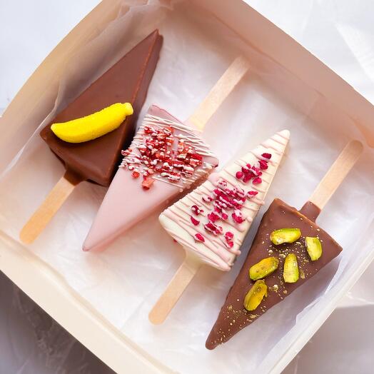 Чизкейки на палочке