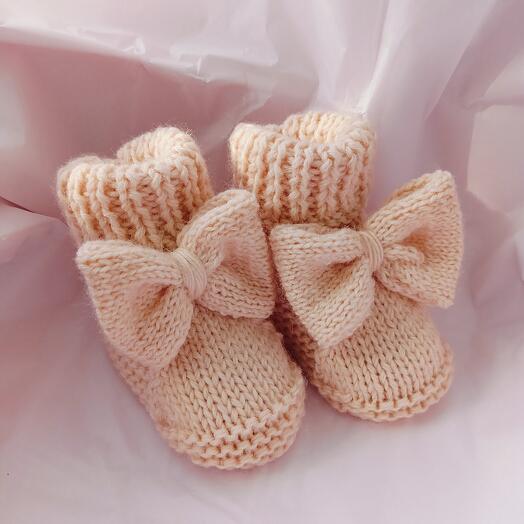 Пинетки вязаные