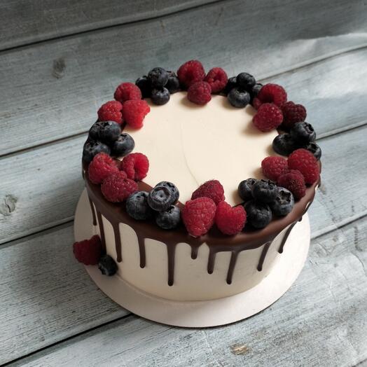 Pastel de Bento "Vainilla-fresa"