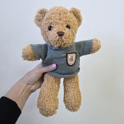 Игрушка плюшевый мишка в свитере
