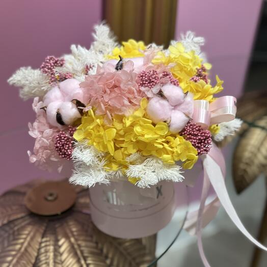 Композиция стабилизированная с гортензией