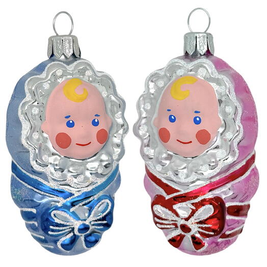 Набор ёлочных игрушек "Малютки" (Ёлочка)