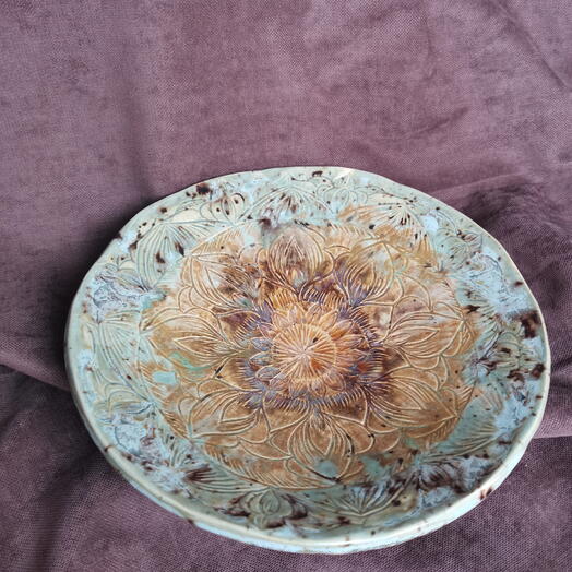 Блюдо лепестки