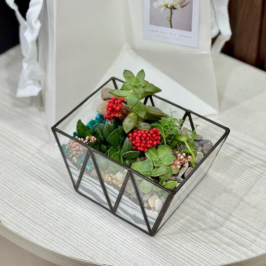 Цветочная полянка на день рождения