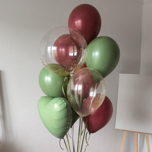 Фонтан шаров Хвоя