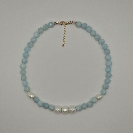 Колье "Аквамарин"
