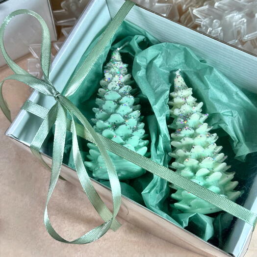 Подарочный набор свечей «Ель»