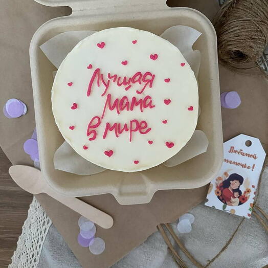 Бенто торт на день матери Бенто лучшая мама в мире