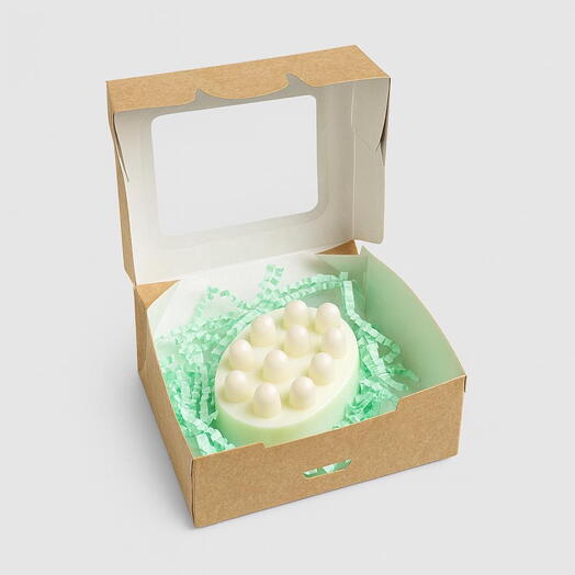 Мыло ручной работы массажное