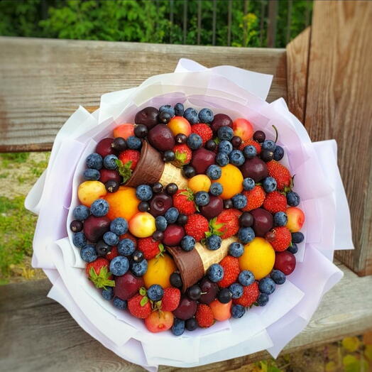 Букет из фруктов "Любимой мамочке"