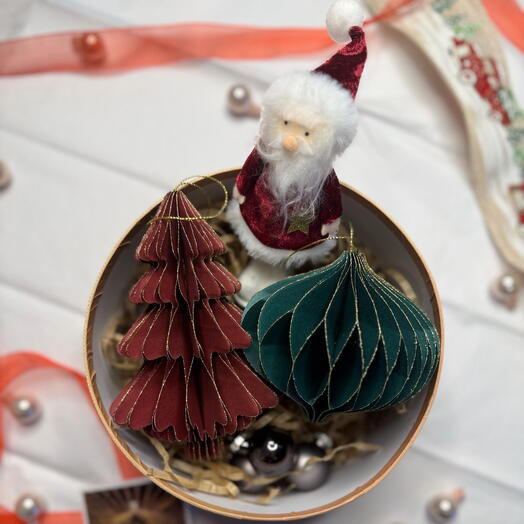 Новогодний подарочный набор с Дедом Морозом