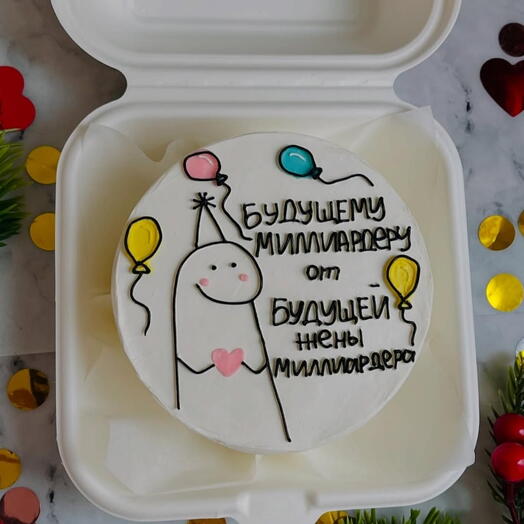 Бенто торт будущему миллиардеру