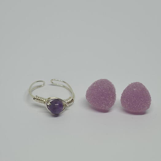 Набор украшений «Аметистовая мечта»