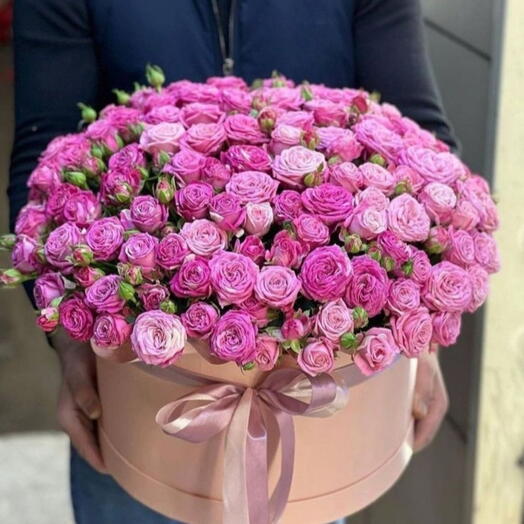 Цветы в коробке