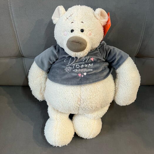 Мишка Тато в графитовой майке🐻