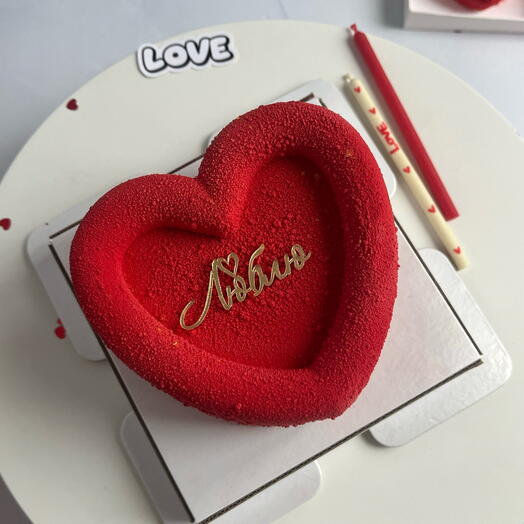 Муссовый бенто «Люблю♥️»