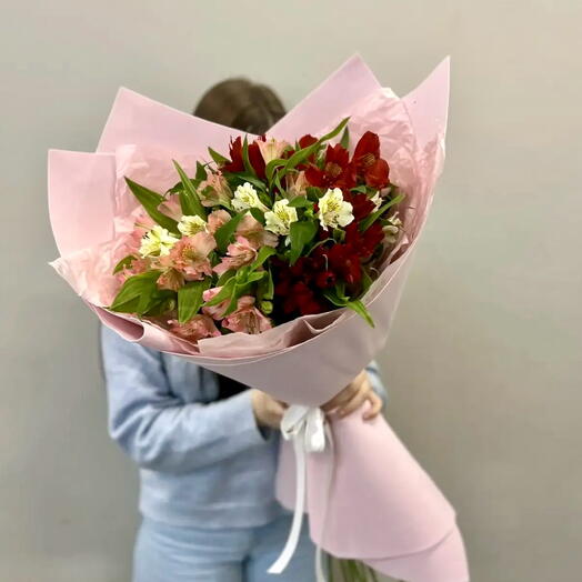 Микс альстромерий ( 7 веточек)