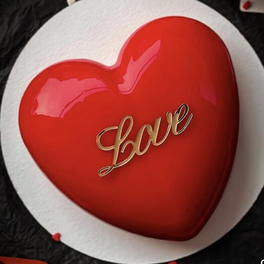 Торт сердце love