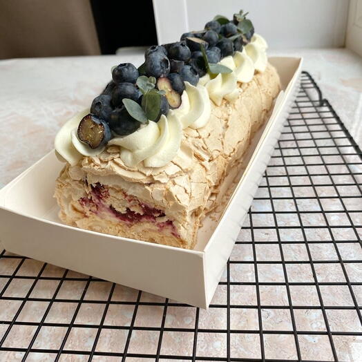 Меренговый рулет