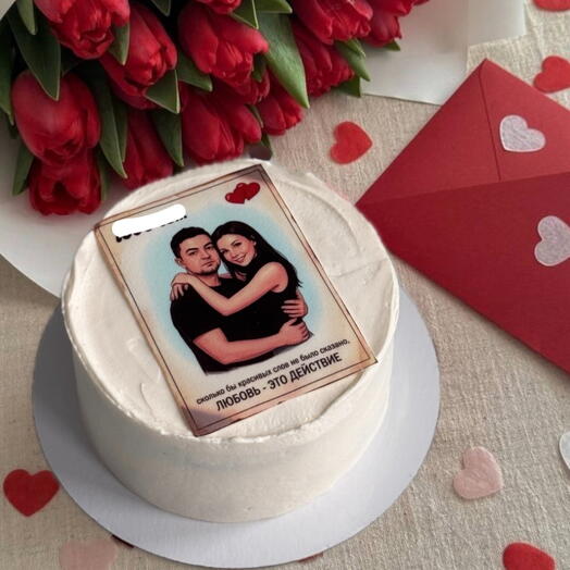 Бенто с вашей фото Love is