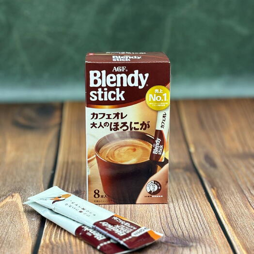 Кофе растворимый крепкий с молоком 3в1 "Blendy STICK AGF"