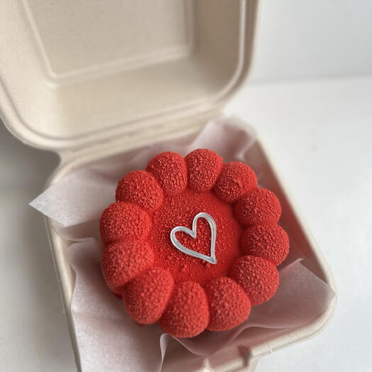 Муссовый бенто на день влюбленных