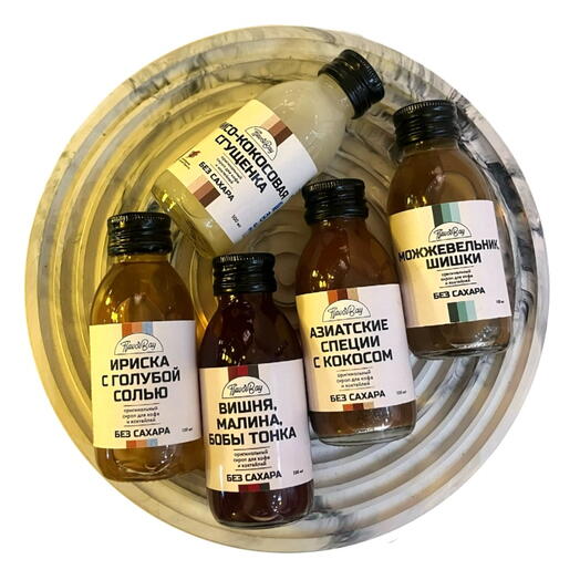 Набор сиропов без сахара Flavor Bay 5x100мл