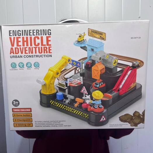 Конструктор «Городское строительство» с инерцией и музыкой