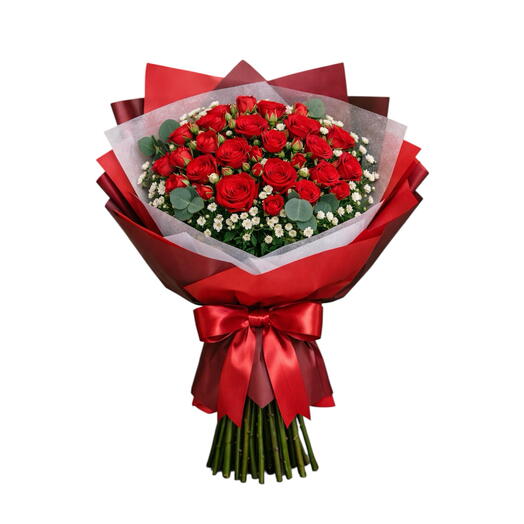 Red Spray Roses