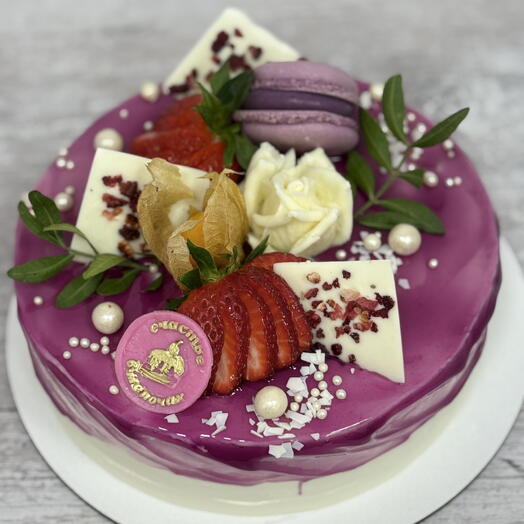Vanilla Berry Mix cake