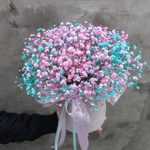 Цветы в коробке
