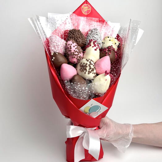 Клубника в шоколаде букет Радость в каждом дне ️