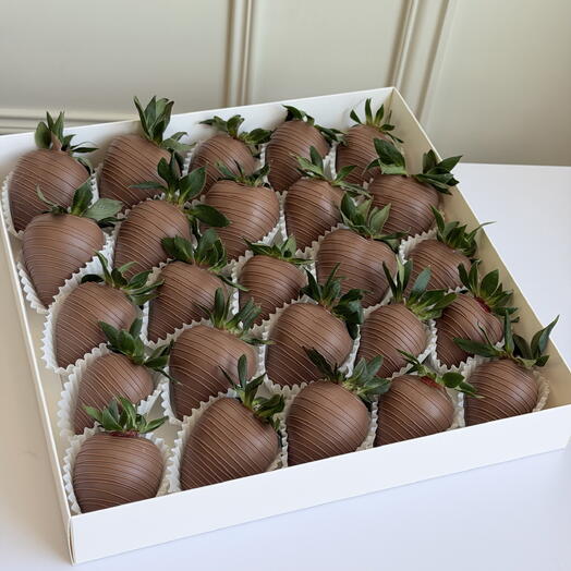 Клубника в шоколаде callebaut 25-30шт