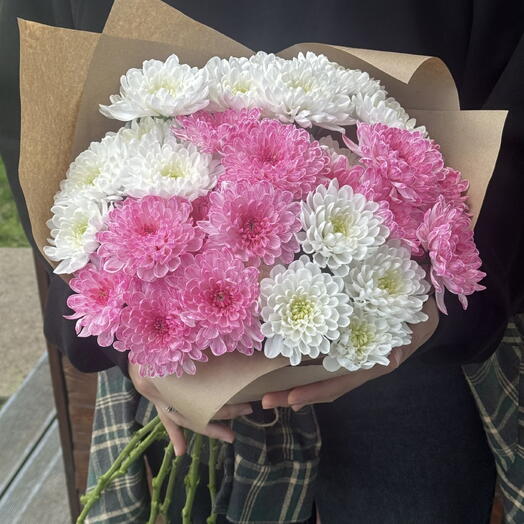 Микс из хризантем 💕