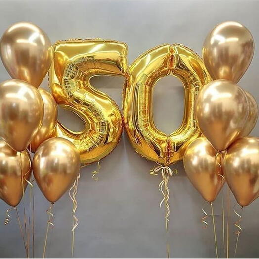 Шары 50 лет юбилей