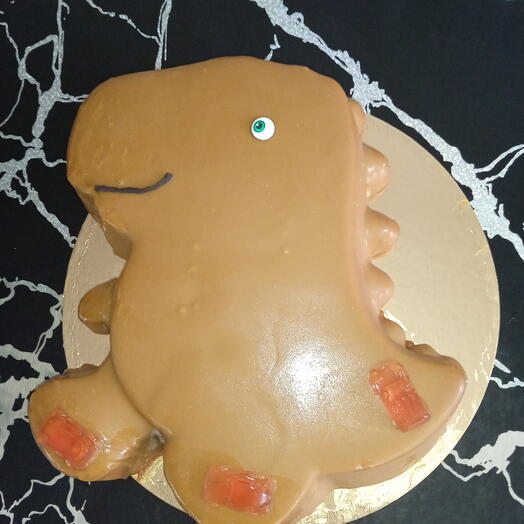 Муссовый торт Дракоша(Динозавр)