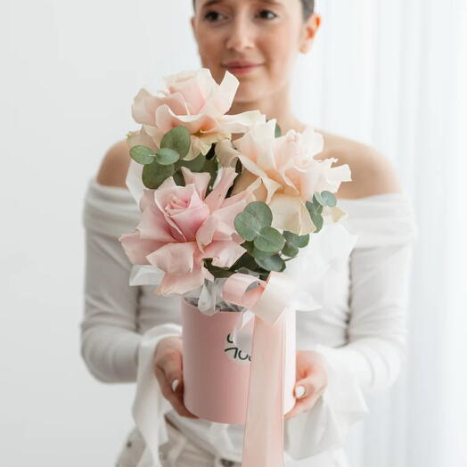 Пинк мондиаль- 3 розы французские🌸💕