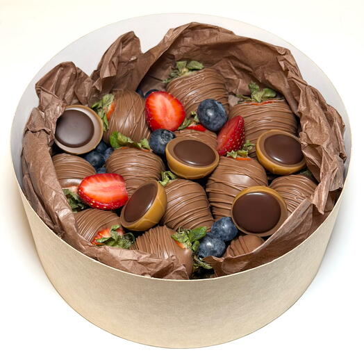 Клубника в шоколаде Toffifee