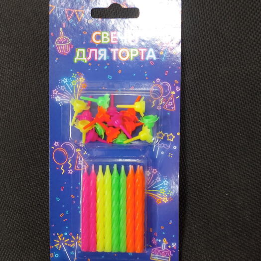 Свечи для торта 4