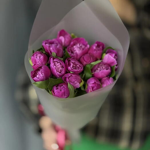 Букет из пион 15 🥰😍
