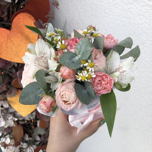 🌸Стаканчик-комплимент с цветами Bloom Room