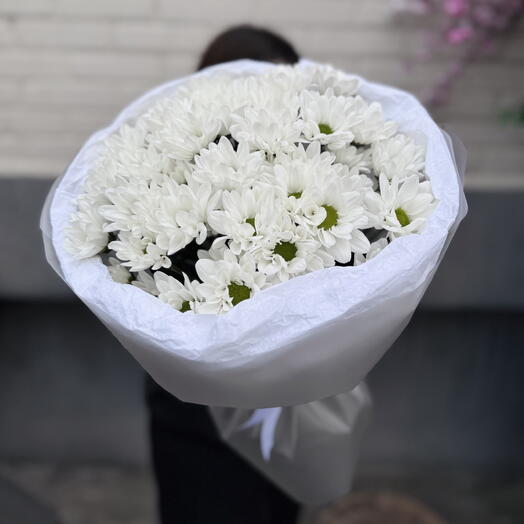 Букет из 7 кустовых ромашек