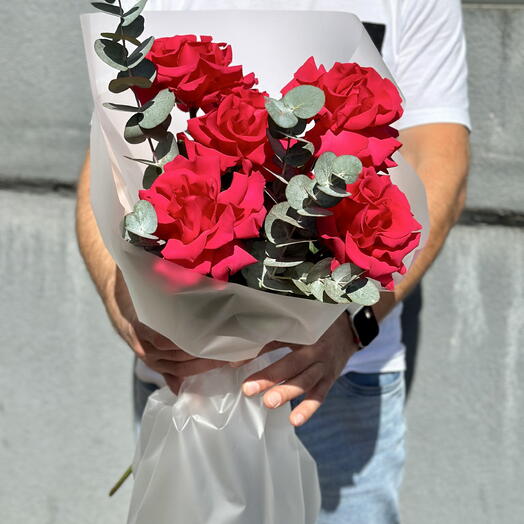 Букет «French Rose» яркая незабываемая французская Роза