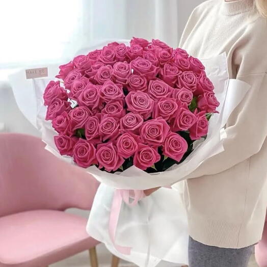 Малиновые розы 51