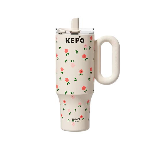 Термос KEPO в цветочек