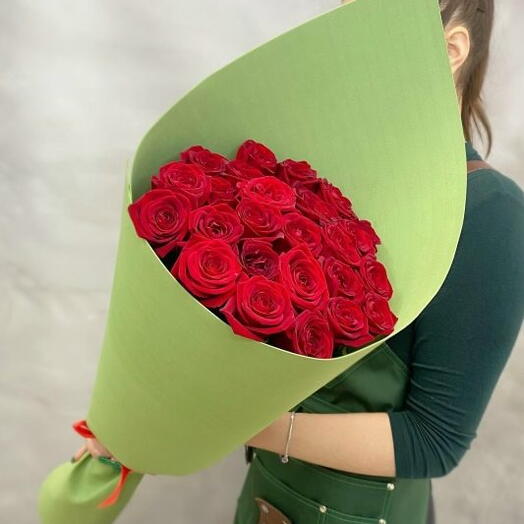 Букет из 25 роз (50 см)